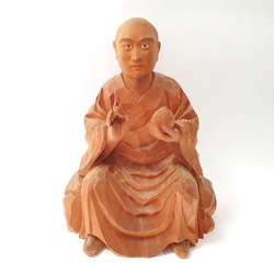 무형문화재  [목아 박찬수]  목조 작품    태-4