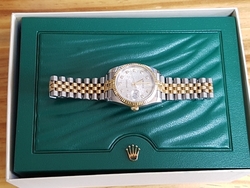 ROLEX  [DATEJUST]   다이아 핑크  손목시계    37-120