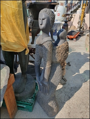 대형 쇼나 석조각품  113cm        드--40