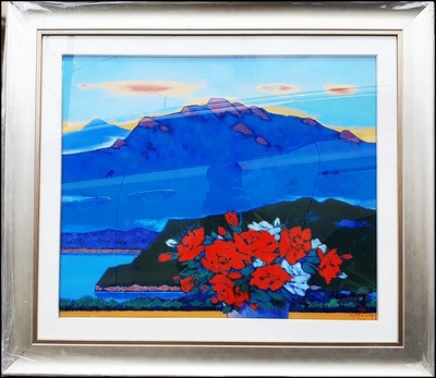 [신종섭]  산 의 소리 - 꽃 향기 (20호)     추-15 