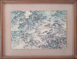 1세대 여류화가   [류민자]  풍경화   