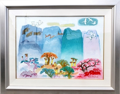 [양계탁]   한국의 사계 (20호)         구-17