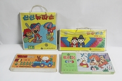 5-60  옛날 크레파스 일괄 