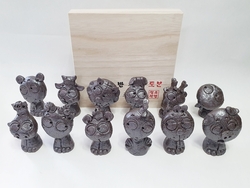 옹기장  [도반 조영철]  옹기 12지신 상     루-79